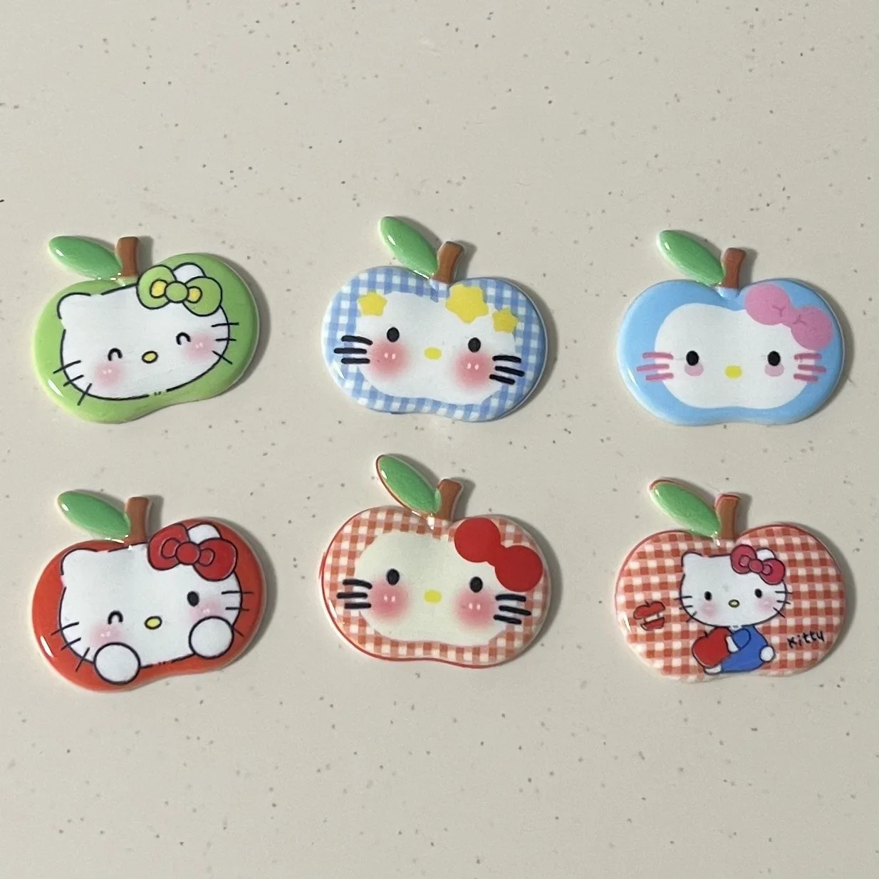 5pcs New solid color KT cat plaid Apple accessories DIY headgear hairpin mobile phone case patch hole shoes with wholesale
5pcs New solid color KT cat plaid Apple accessories DIY headgear hairpin mobile phone case patch hole shoes with wholesale