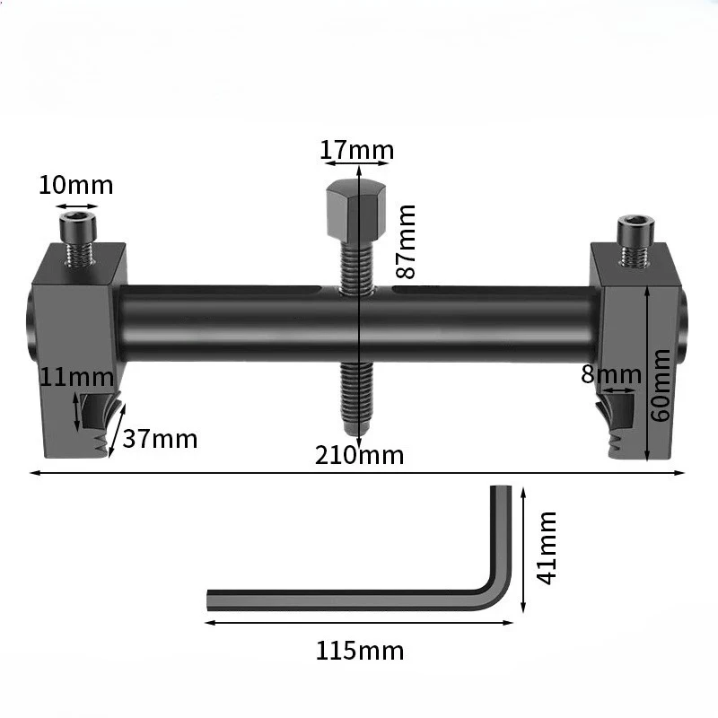 Universal Ribbed Drive Pulley Puller Tool Adjustable Crankshaft Remover for Car Engine Repair Automotive Maintenance Mechanic
Universal Ribbed Drive Pulley Puller Tool Adjustable Crankshaft Remover for Car Engine Repair Automotive Maintenance Mechanic