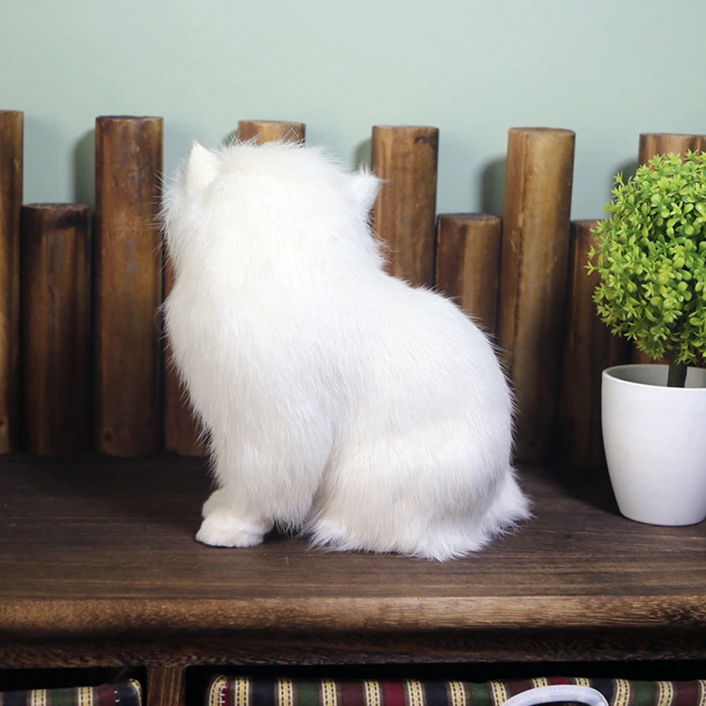 Simulation Cat Lifelike Animal Decorative Home Accessories Ornament Artistic Craft Gift
Simulation Cat Lifelike Animal Decorative Home Accessories Ornament Artistic Craft Gift
