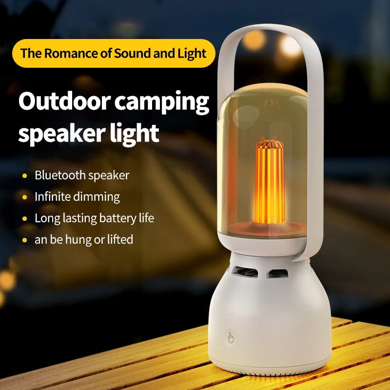 Outdoor Portable Camping Light with Bluetooth Audio Retro Ambient Night Light Tent Camping Camping Light USB Rechargeable
Outdoor Portable Camping Light with Bluetooth Audio Retro Ambient Night Light Tent Camping Camping Light USB Rechargeable