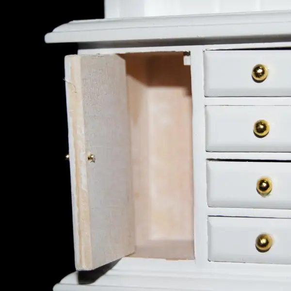 1 12 Dollhouse Miniature Furniture White Wooden Cabinet Hutch Bookshelf Display Rack for Living Room Bedroom
1 12 Dollhouse Miniature Furniture White Wooden Cabinet Hutch Bookshelf Display Rack for Living Room Bedroom