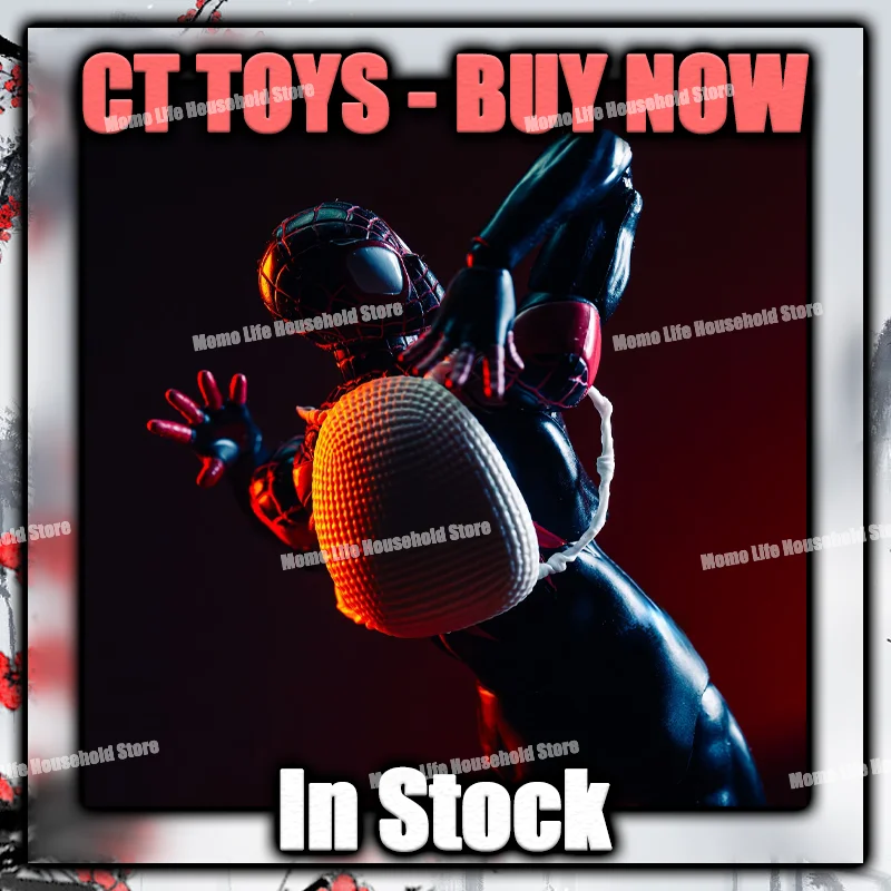 In Stock Ct Toys Spiderman Miles Morales Mafex 092 Spider-Man Figure Shf Spider Man Anime Action Figure Figurine Model Gift Toys
In Stock Ct Toys Spiderman Miles Morales Mafex 092 Spider-Man Figure Shf Spider Man Anime Action Figure Figurine Model Gift Toys