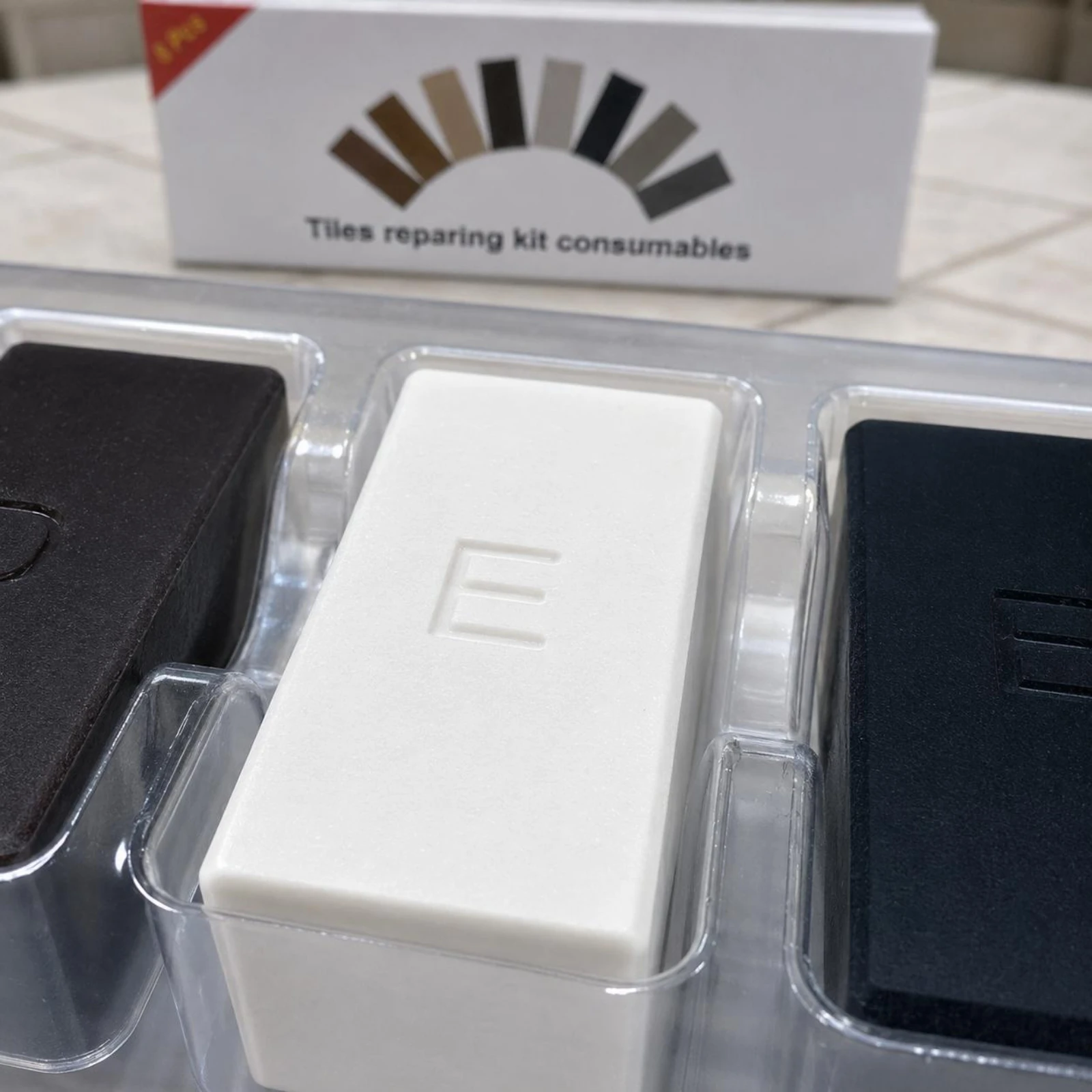 8 Pieces Tile Repair Kit Storage Box Filler Repair Blocks
8 Pieces Tile Repair Kit Storage Box Filler Repair Blocks