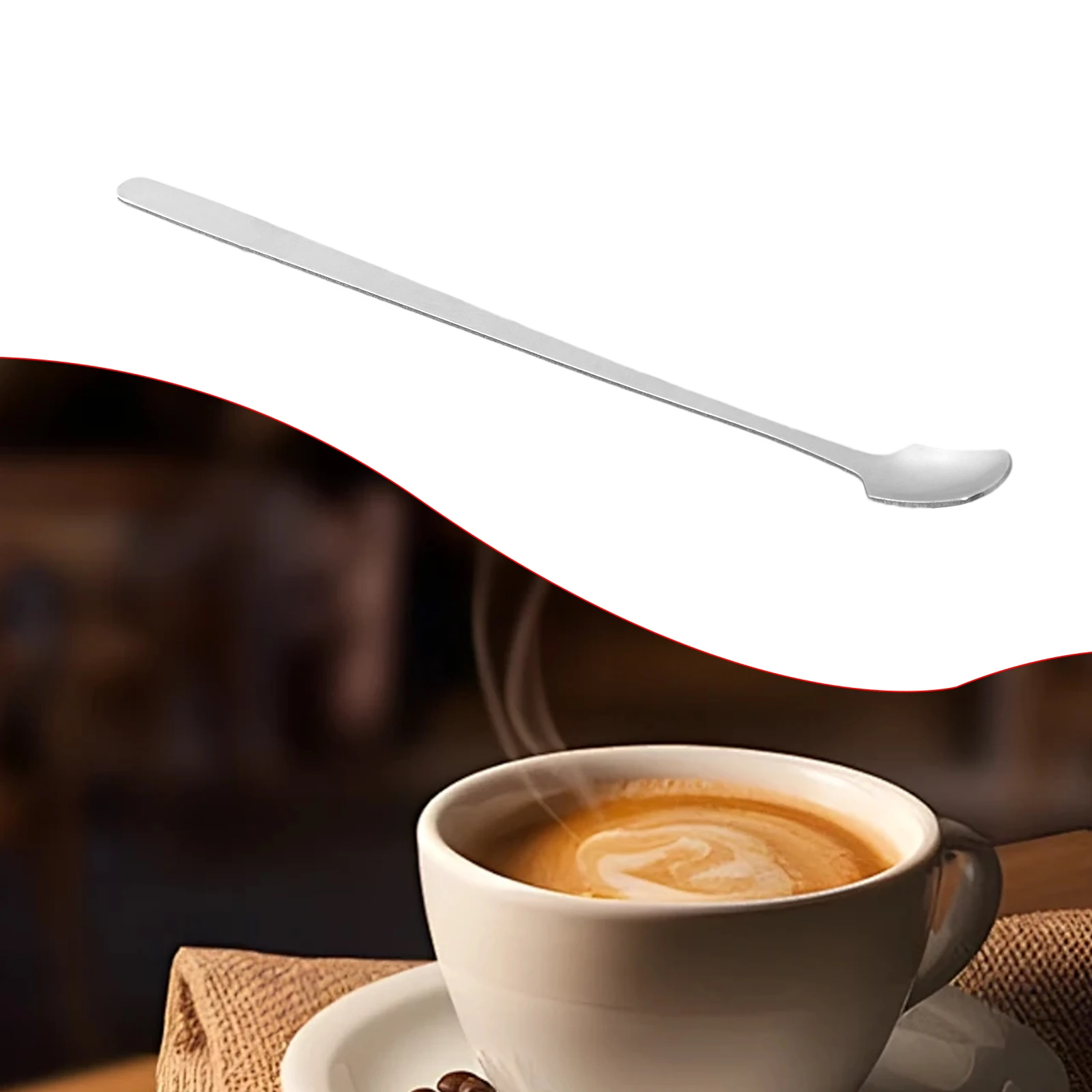 Coffee Spoon Long Handled Stainless Steel Coffee Stirrers Small Ice Cream Dessert Tea Spoons Mini Espresso Spoons
Coffee Spoon Long Handled Stainless Steel Coffee Stirrers Small Ice Cream Dessert Tea Spoons Mini Espresso Spoons