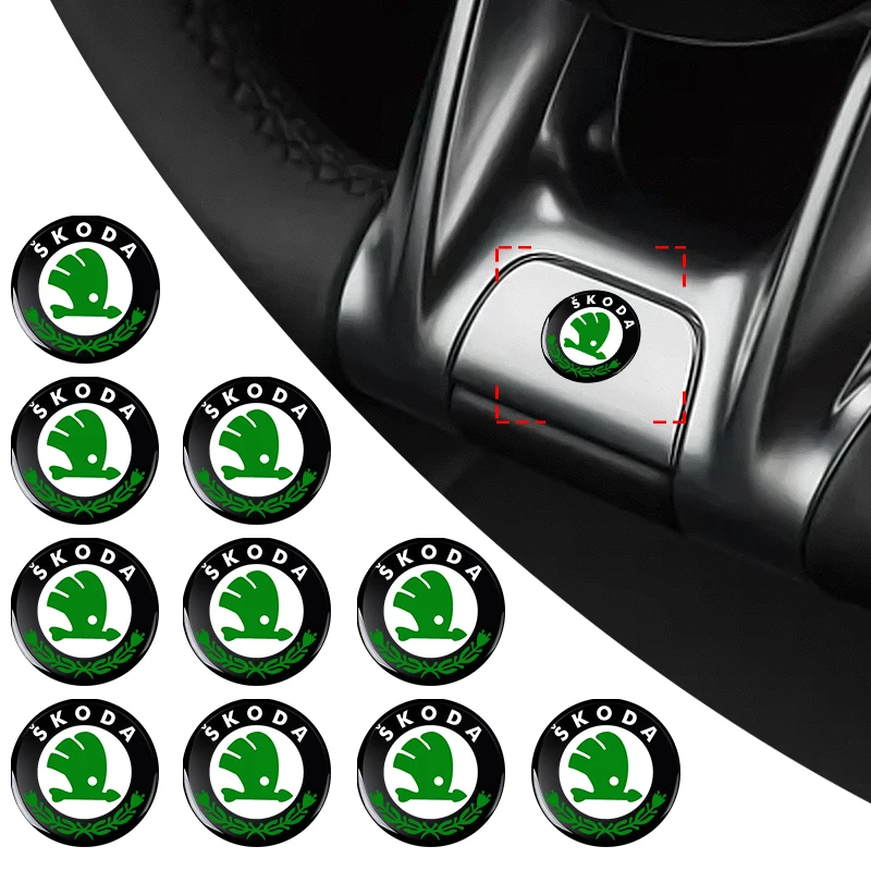 14MM Remote car key aluminum badge, decorative sticker For Skoda Octavia MK 2 3 A7 Fabia Karoq Kodiaq Superb Rapid Kamiq Scala
14MM Remote car key aluminum badge, decorative sticker For Skoda Octavia MK 2 3 A7 Fabia Karoq Kodiaq Superb Rapid Kamiq Scala
