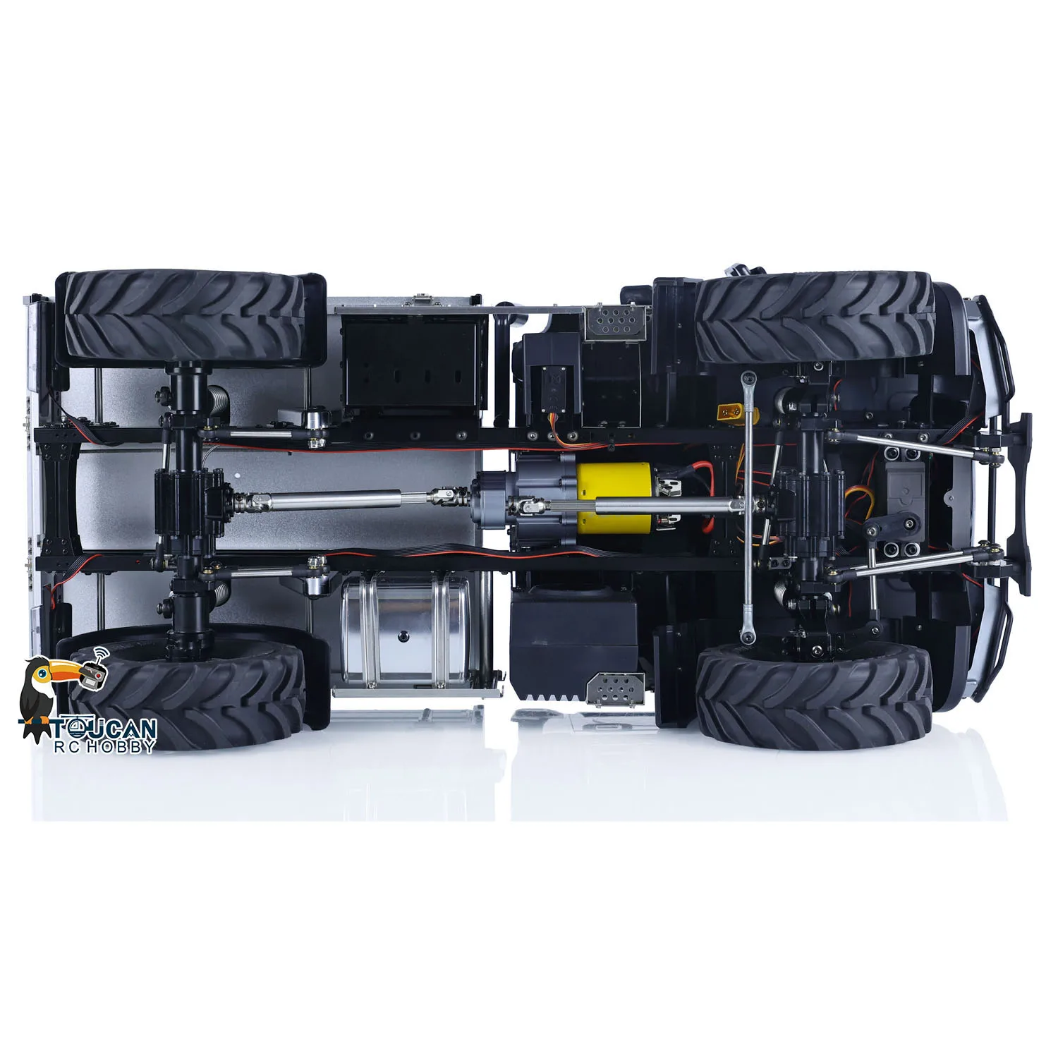1/10 U423 RC Rock Crawler Car DDF350 4X4 4WD Remote Control Off-road Vehicles Metal Axles Bucket Light Sound Model Toys For Boys
1/10 U423 RC Rock Crawler Car DDF350 4X4 4WD Remote Control Off-road Vehicles Metal Axles Bucket Light Sound Model Toys For Boys