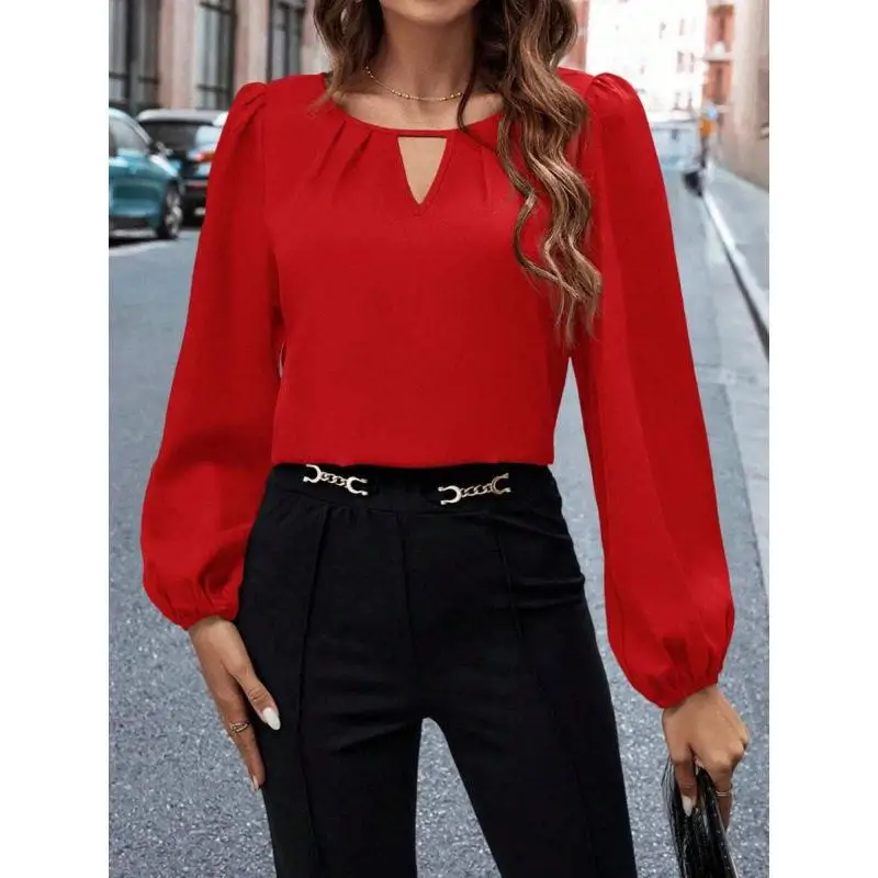 Satin Fabric Shirt Silk Satin Women's Shirt Cross-Border Ultra Long Sleeve Asymmetrical Shoulder Design Non-Stretch
Satin Fabric Shirt Silk Satin Women's Shirt Cross-Border Ultra Long Sleeve Asymmetrical Shoulder Design Non-Stretch