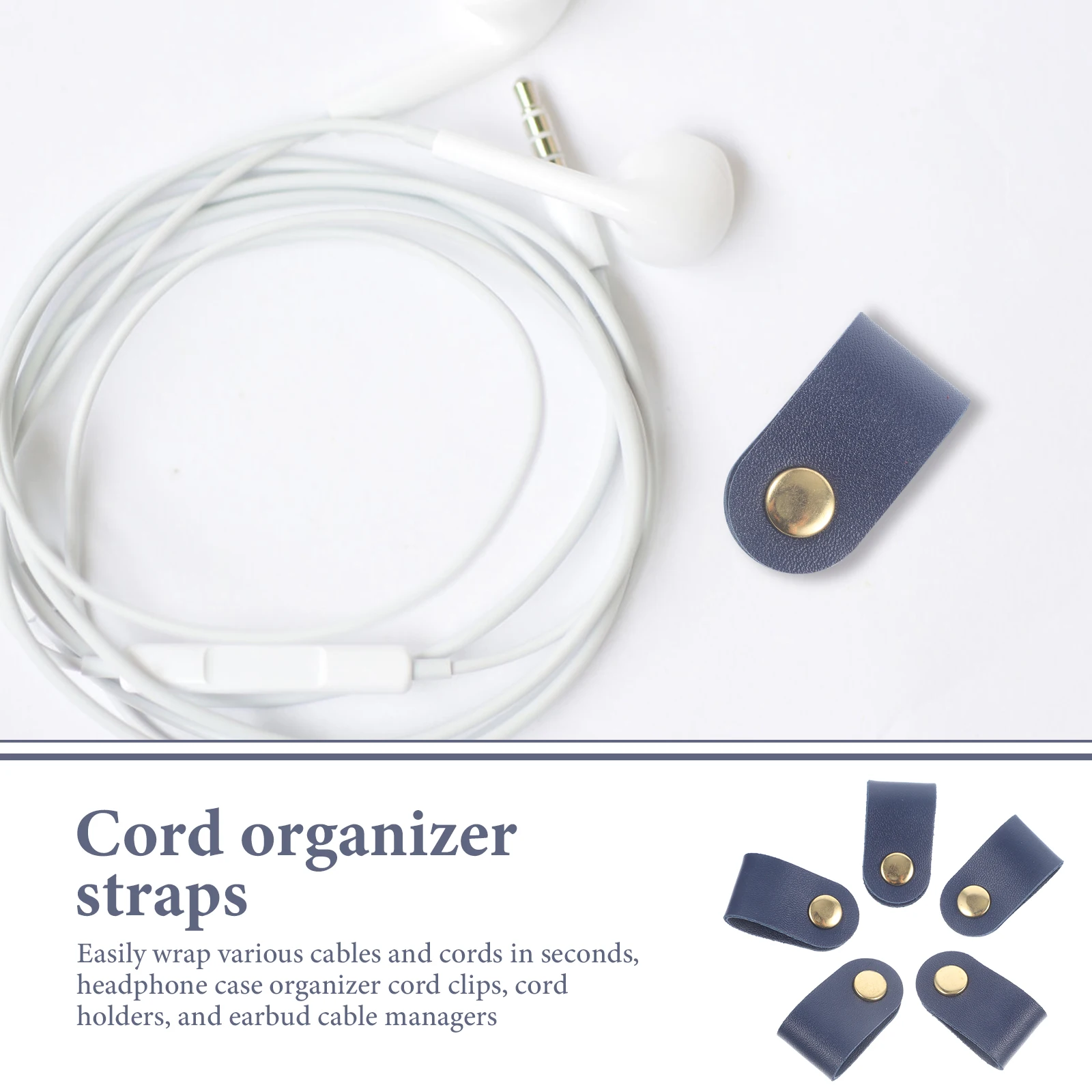 5pcs Headphone Cord Clips Reusable Cable Straps Artificial Wire Wrap Management Cord Organizer Fastening Fixing
5pcs Headphone Cord Clips Reusable Cable Straps Artificial Wire Wrap Management Cord Organizer Fastening Fixing