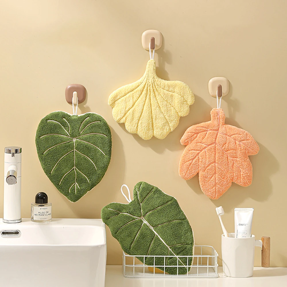 1pcs Leaf Print Kitchen Towels - Creative Thickened Absorbent Coral Fleece Hanging Towels for Household Dishes Hands Cleaning
1pcs Leaf Print Kitchen Towels - Creative Thickened Absorbent Coral Fleece Hanging Towels for Household Dishes Hands Cleaning