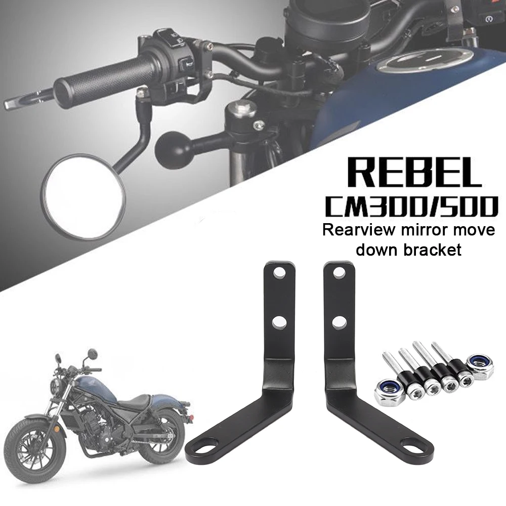 Кронштейн для бокового зеркала заднего вида на руль мотоцикла, аксессуары для Rebel CMX 500 300 500 Rebel 300 2020 2021
Кронштейн для бокового зеркала заднего вида на руль мотоцикла, аксессуары для Rebel CMX 500 300 500 Rebel 300 2020 2021