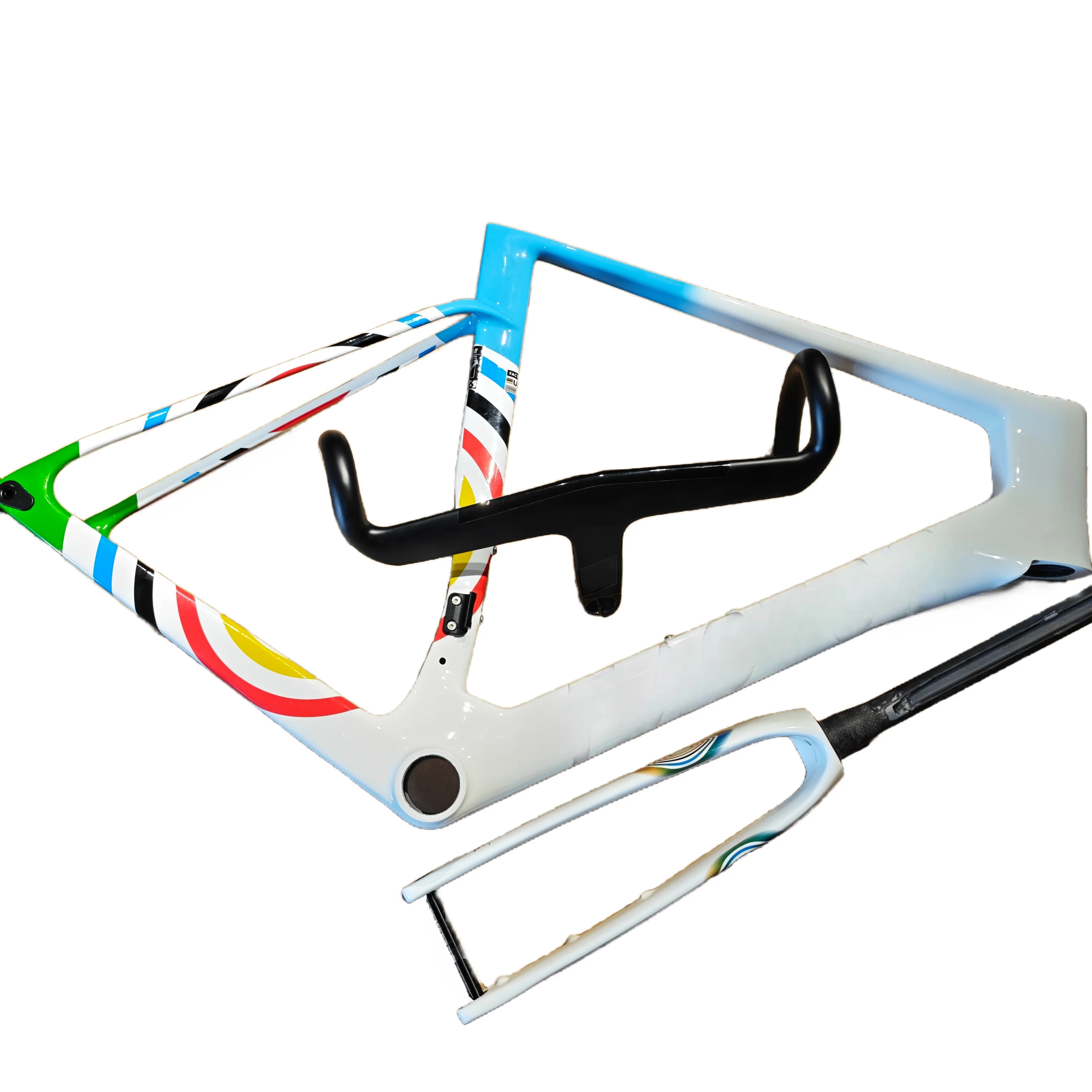 Рама для шоссейного велосипеда Vam 2.0 из карбона, скрытая конструкция, дисковые тормоза, с рулем, индивидуальная покраска с логотипом
Рама для шоссейного велосипеда Vam 2.0 из карбона, скрытая конструкция, дисковые тормоза, с рулем, индивидуальная покраска с логотипом