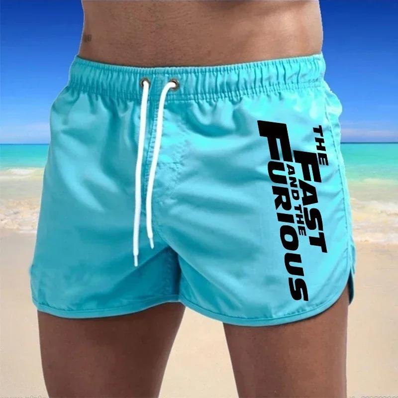 New summer men's and women's beach swimming shorts, fashionable quick-drying sexy surfing shorts, fitness running shorts
New summer men's and women's beach swimming shorts, fashionable quick-drying sexy surfing shorts, fitness running shorts