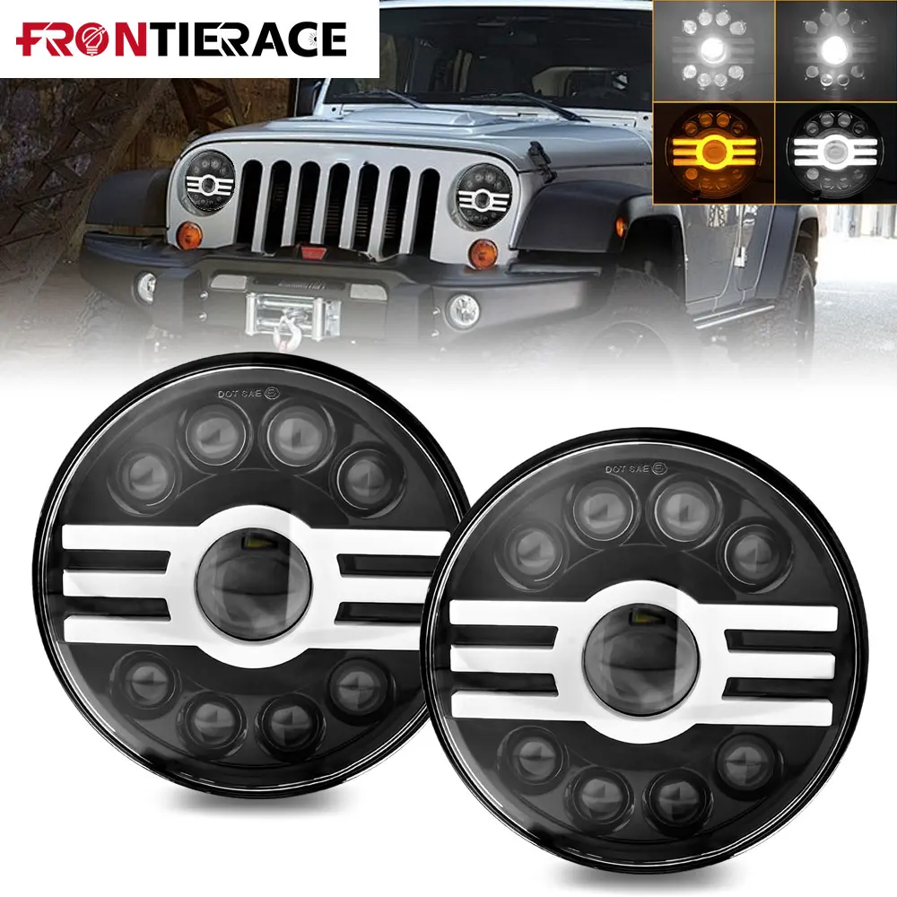 7 Inch LED Headlight Round Automotive LED Sealed Beam H4 for Wrangler YJ Cherokee XJ Jeep JK 4x4 Suzuki Samurai Jeep Light
7 Inch LED Headlight Round Automotive LED Sealed Beam H4 for Wrangler YJ Cherokee XJ Jeep JK 4x4 Suzuki Samurai Jeep Light
