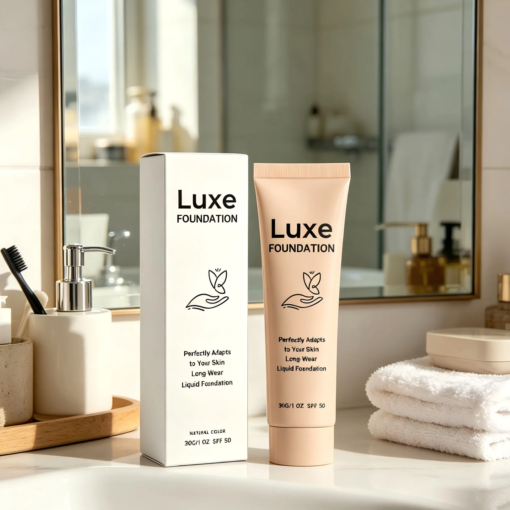 Color Changing Foundation Flawless Natural Finish Face Glowing Skin Tone High Coverage Makeup Base Liquid Foundation Cosmetics
Color Changing Foundation Flawless Natural Finish Face Glowing Skin Tone High Coverage Makeup Base Liquid Foundation Cosmetics