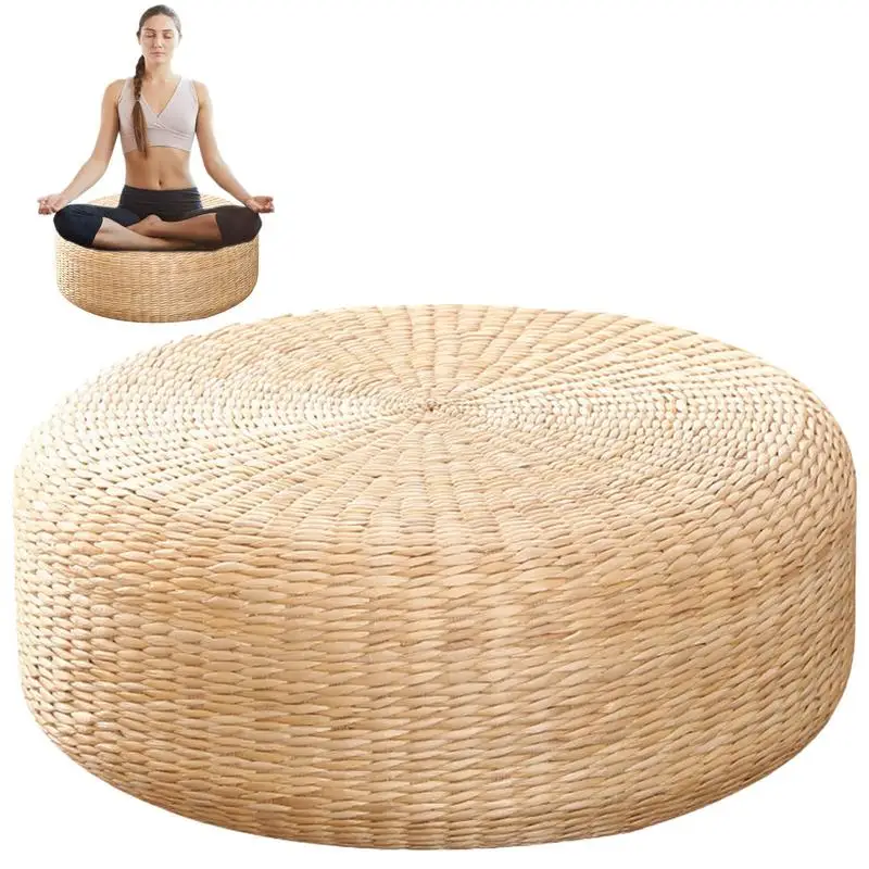 Straw Seat Cushion Pad Natural Woven Straw Seat Cushion Pad Breathable Pillow Floor Mat Round Braided Pad Tatami Handmade Pillow
Straw Seat Cushion Pad Natural Woven Straw Seat Cushion Pad Breathable Pillow Floor Mat Round Braided Pad Tatami Handmade Pillow