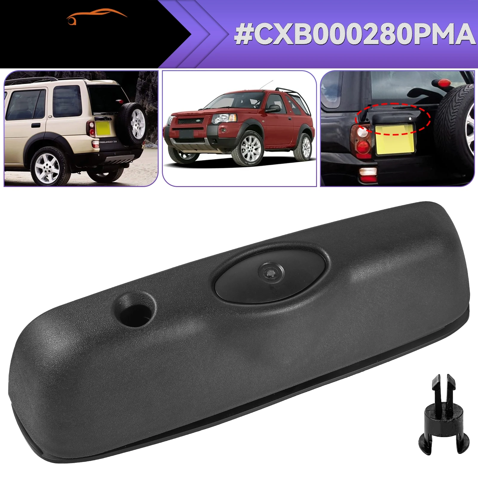 Rear Outside Exterior Tailgate Trunk Door Handle Assembly CXB000280PMA For Land Rover Freelander L314 1998-2006 Car Accessories
Rear Outside Exterior Tailgate Trunk Door Handle Assembly CXB000280PMA For Land Rover Freelander L314 1998-2006 Car Accessories
