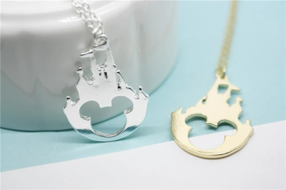 Disney Mickey Mouse Castle Necklace Action Anime Figures Mickey Mouse Hollow Out Necklace Cartoon Pendant Women's Jewelry Gifts
Disney Mickey Mouse Castle Necklace Action Anime Figures Mickey Mouse Hollow Out Necklace Cartoon Pendant Women's Jewelry Gifts