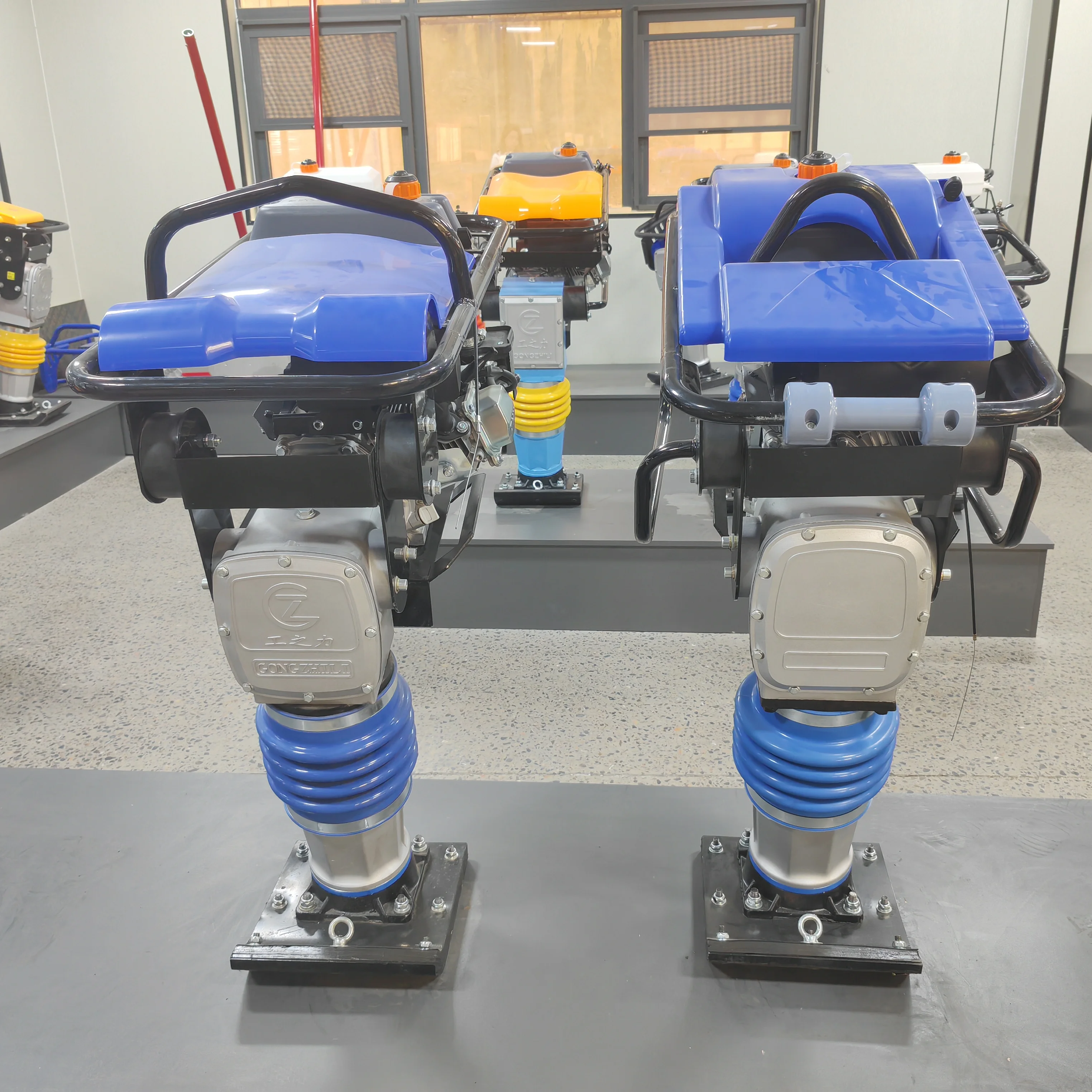 Powered Soil Impact Jumping Jack Compactor Tamper Vibrating Tamping Rammer with Core Engine Component