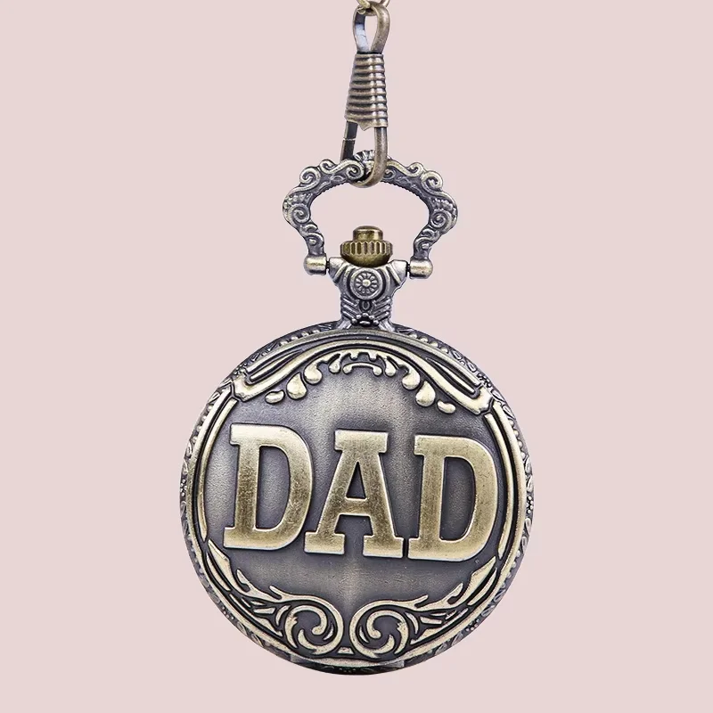 8119 Vintage Dad Logo Pocket Watch Brass Embossed Vintage Style Bracelet Bracelet gGft Pendant For Father's Day
8119 Vintage Dad Logo Pocket Watch Brass Embossed Vintage Style Bracelet Bracelet gGft Pendant For Father's Day