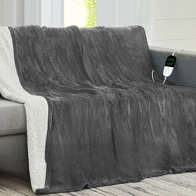 Electric Blankets Heated Blanket, 6 Heat Settings, 10-hour Time Auto-Off Function, Machine Washable
Electric Blankets Heated Blanket, 6 Heat Settings, 10-hour Time Auto-Off Function, Machine Washable