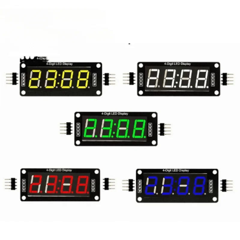TM1637 0.56Four-Digit Seven-Segment Digital Clock Module With clock function Digital Display
TM1637 0.56Four-Digit Seven-Segment Digital Clock Module With clock function Digital Display