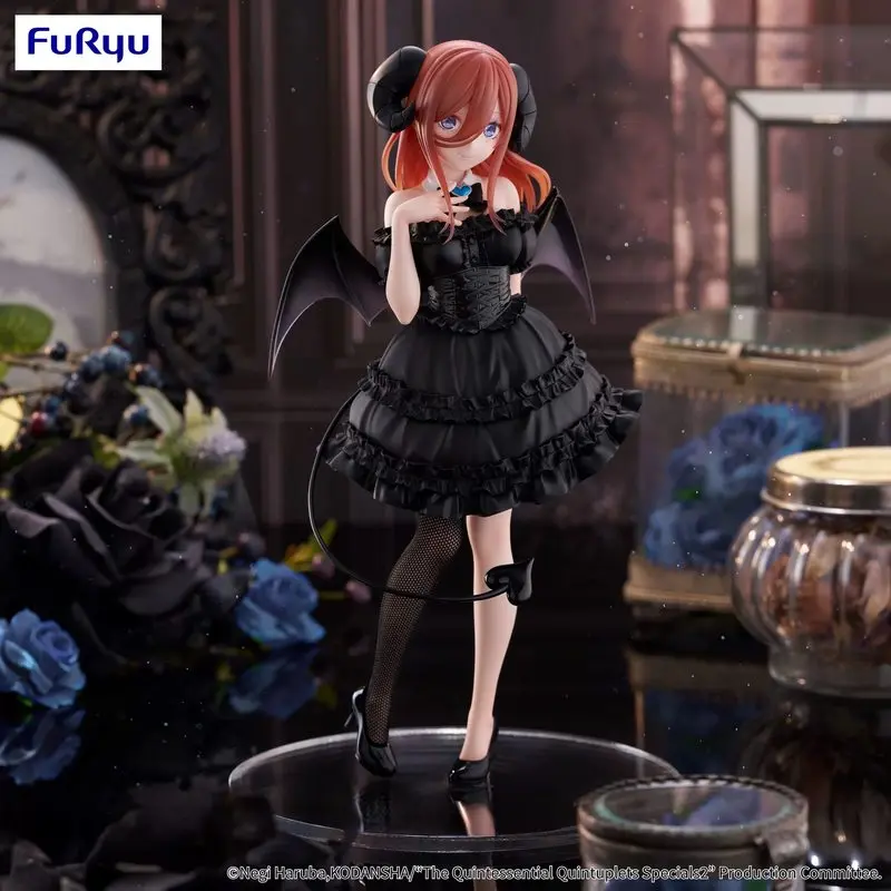 Original In-Stock FuRyu Quintessential Quintuplets Nakano Miku Black Angel Scene Figure Anime Model Collectible Ornament ToyGift
Original In-Stock FuRyu Quintessential Quintuplets Nakano Miku Black Angel Scene Figure Anime Model Collectible Ornament ToyGift