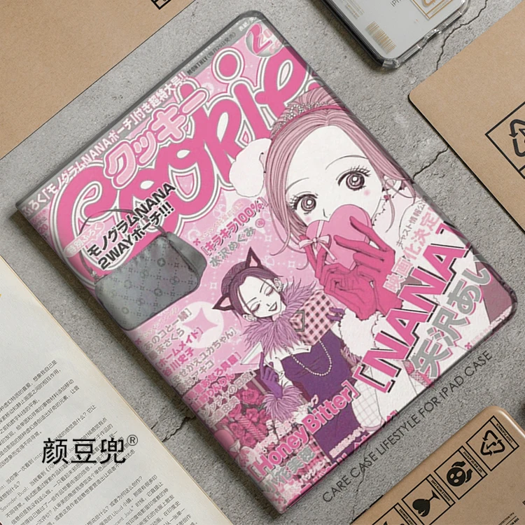 Oosaki Nana мультфильм аниме для iPad Air 45 Mini 5 6, роскошный силиконовый чехол для Pro 12,9 11 для iPad 10th Protective Pro13 11 дюймов
Oosaki Nana мультфильм аниме для iPad Air 45 Mini 5 6, роскошный силиконовый чехол для Pro 12,9 11 для iPad 10th Protective Pro13 11 дюймов