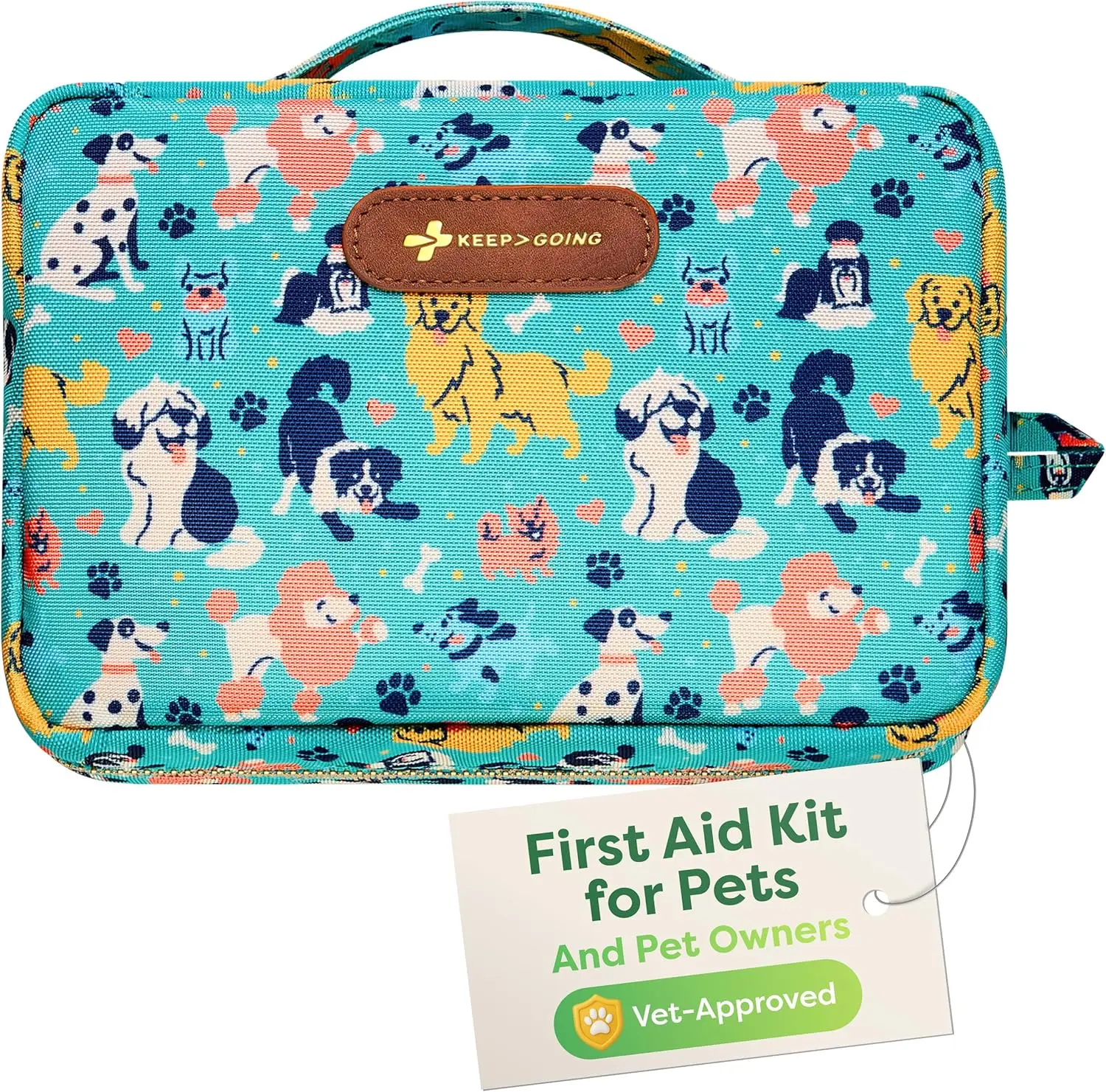Dog First Aid Kit – Pet Emergency Kit for Cats & Dogs – Travel Accessories for Car, Camping, Hiking
Dog First Aid Kit – Pet Emergency Kit for Cats & Dogs – Travel Accessories for Car, Camping, Hiking