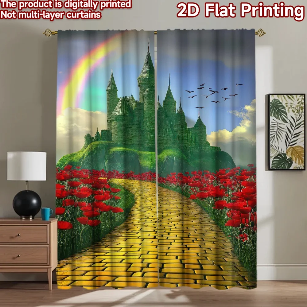 1pc 2D flat Photography Backdrop Scene Tapestry Castle with Yellow Brick Road 100% Polyester Festive Holiday for Suitable for
1pc 2D flat Photography Backdrop Scene Tapestry Castle with Yellow Brick Road 100% Polyester Festive Holiday for Suitable for