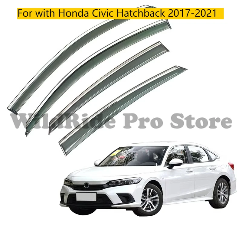 Side Window Visor Compatible with Honda Civic Hatchback 2017-2021 Shade Rain Guard 4PCS Cars Vent Deflectors Wind Visors for Car
Side Window Visor Compatible with Honda Civic Hatchback 2017-2021 Shade Rain Guard 4PCS Cars Vent Deflectors Wind Visors for Car