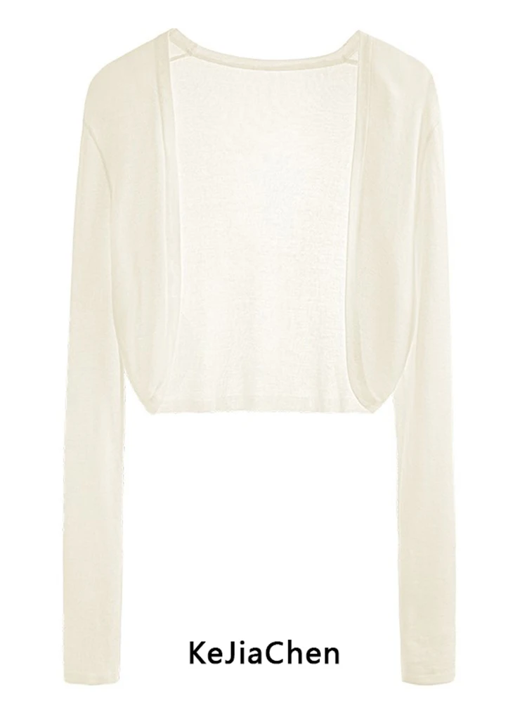 Long Sleeve Knitted Open Cardigan Women's Thin Summer Short Top Shoulder Baring Dress Outer Covering Morning Glow Bran...
Long Sleeve Knitted Open Cardigan Women's Thin Summer Short Top Shoulder Baring Dress Outer Covering Morning Glow Bran...