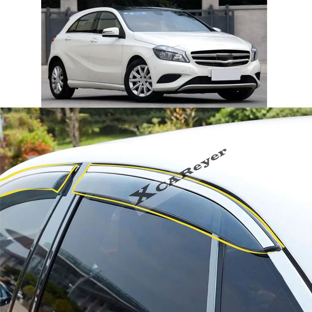 For Mercedes Benz A Class Hatchback W176 2013 2014 2015 2016 2017 2018 Sticker Plastic Window Glass Wind Visor Rain/Sun Guard
For Mercedes Benz A Class Hatchback W176 2013 2014 2015 2016 2017 2018 Sticker Plastic Window Glass Wind Visor Rain/Sun Guard