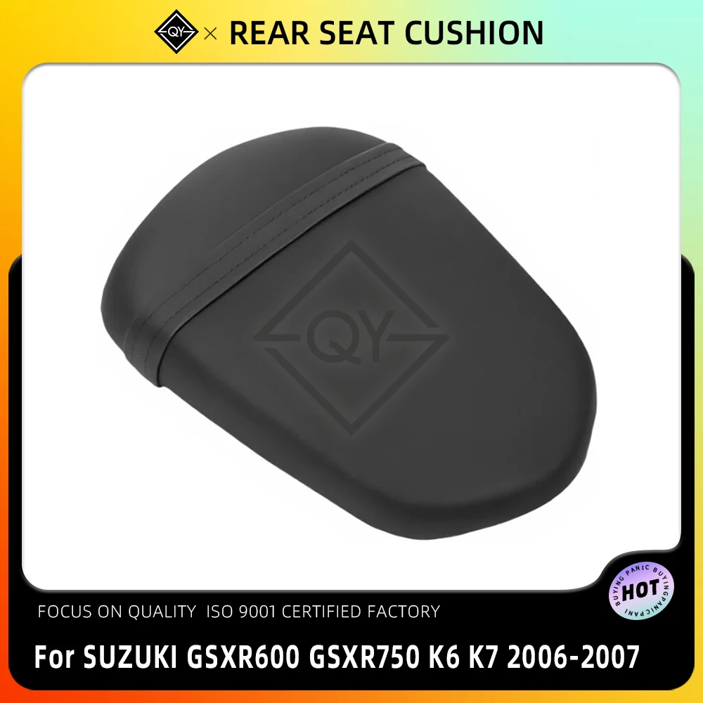 Motorcycle Black Rear Seat Cushion Comfortable Passenger Pad For Suzuki GSXR600 GSXR750 K6 K7 2006-2007 OE 45300-01H00-6BY
Motorcycle Black Rear Seat Cushion Comfortable Passenger Pad For Suzuki GSXR600 GSXR750 K6 K7 2006-2007 OE 45300-01H00-6BY