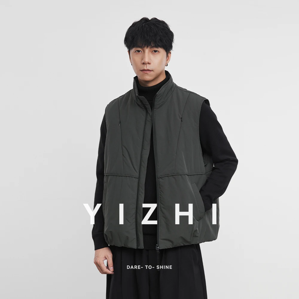 Fashion Men's Casual Stand - Collar Vest 2025 Winter New Zip - Up Sleeveless Jacket With Pockets Layering Outerwear Top
Fashion Men's Casual Stand - Collar Vest 2025 Winter New Zip - Up Sleeveless Jacket With Pockets Layering Outerwear Top