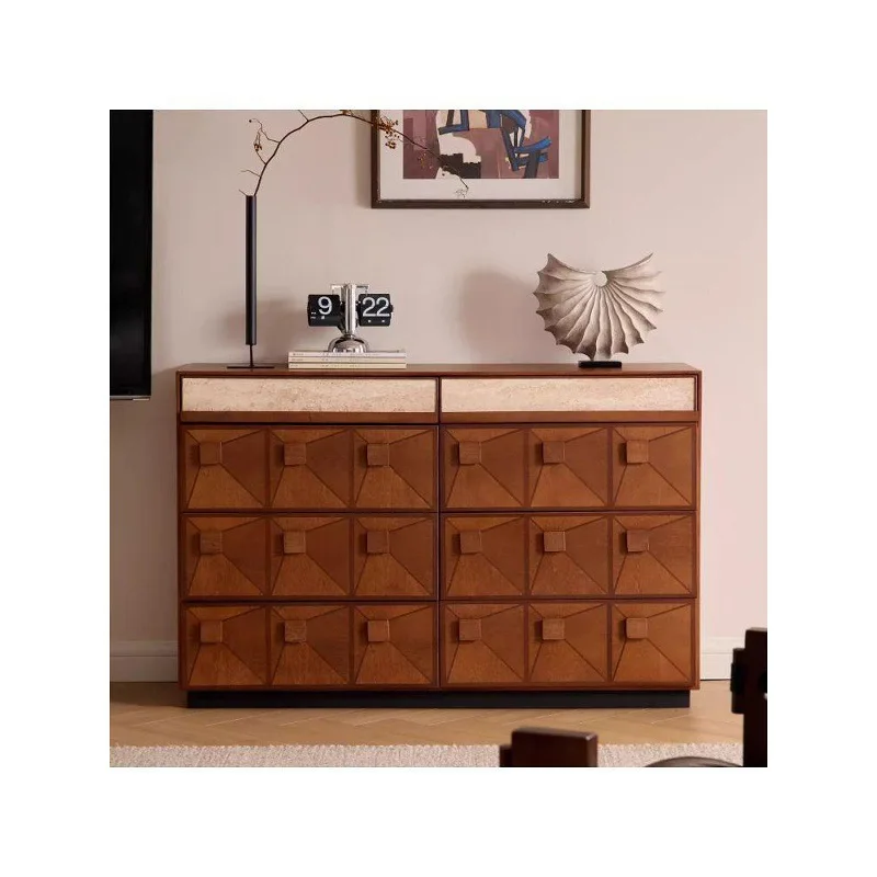 Customizable solid wood storage chest bedroom living room wall storage cabinet retro drawer cabinet
Customizable solid wood storage chest bedroom living room wall storage cabinet retro drawer cabinet