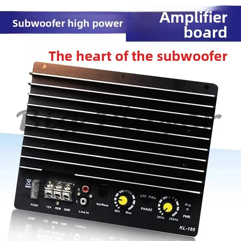 Modified High-power 12V Subwoofer Board 1000W Active Power Amplifier Single Bridge Car Pure Bass
Modified High-power 12V Subwoofer Board 1000W Active Power Amplifier Single Bridge Car Pure Bass