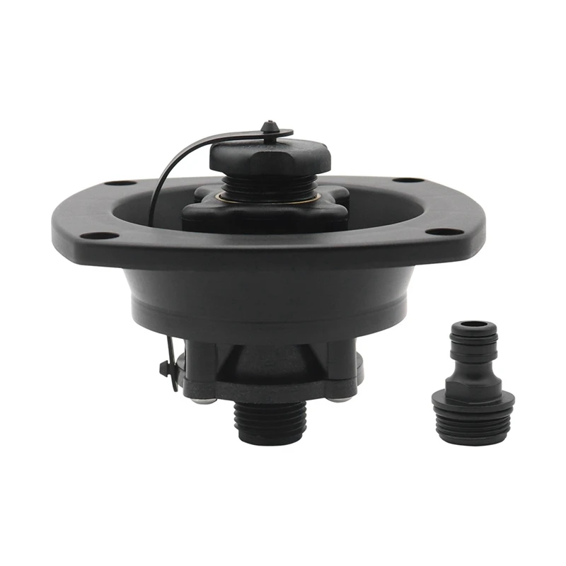 RV Water Port Check Valve Check Water Tank Port Rotating Water Filling Port With Cover RV Yacht Modified Accessories-A58X
RV Water Port Check Valve Check Water Tank Port Rotating Water Filling Port With Cover RV Yacht Modified Accessories-A58X