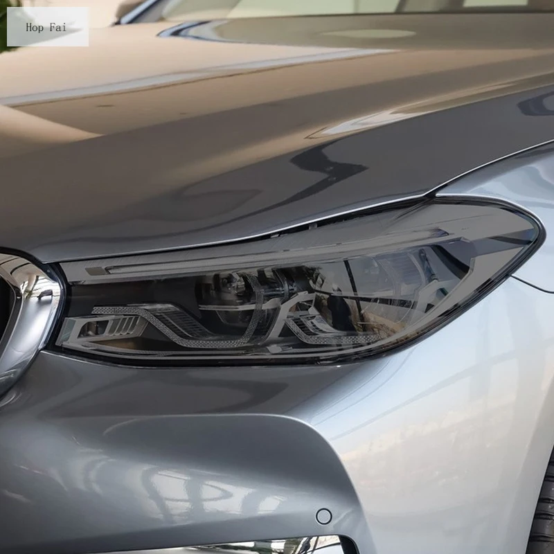 2 Pcs Car Headlight Protective Film Restoration Transparent Black TPU Sticker For BMW 6 Series GT G32 F06 F12 F13 M6 Accessories 
2 Pcs Car Headlight Protective Film Restoration Transparent Black TPU Sticker For BMW 6 Series GT G32 F06 F12 F13 M6 Accessories