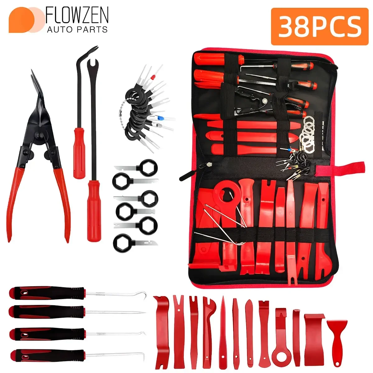 Auto Interior Disassembly Removal ToolT Car Removal Tool Car Audio Repair Car Clip Rivet Fastener Door Panel Trim
Auto Interior Disassembly Removal ToolT Car Removal Tool Car Audio Repair Car Clip Rivet Fastener Door Panel Trim