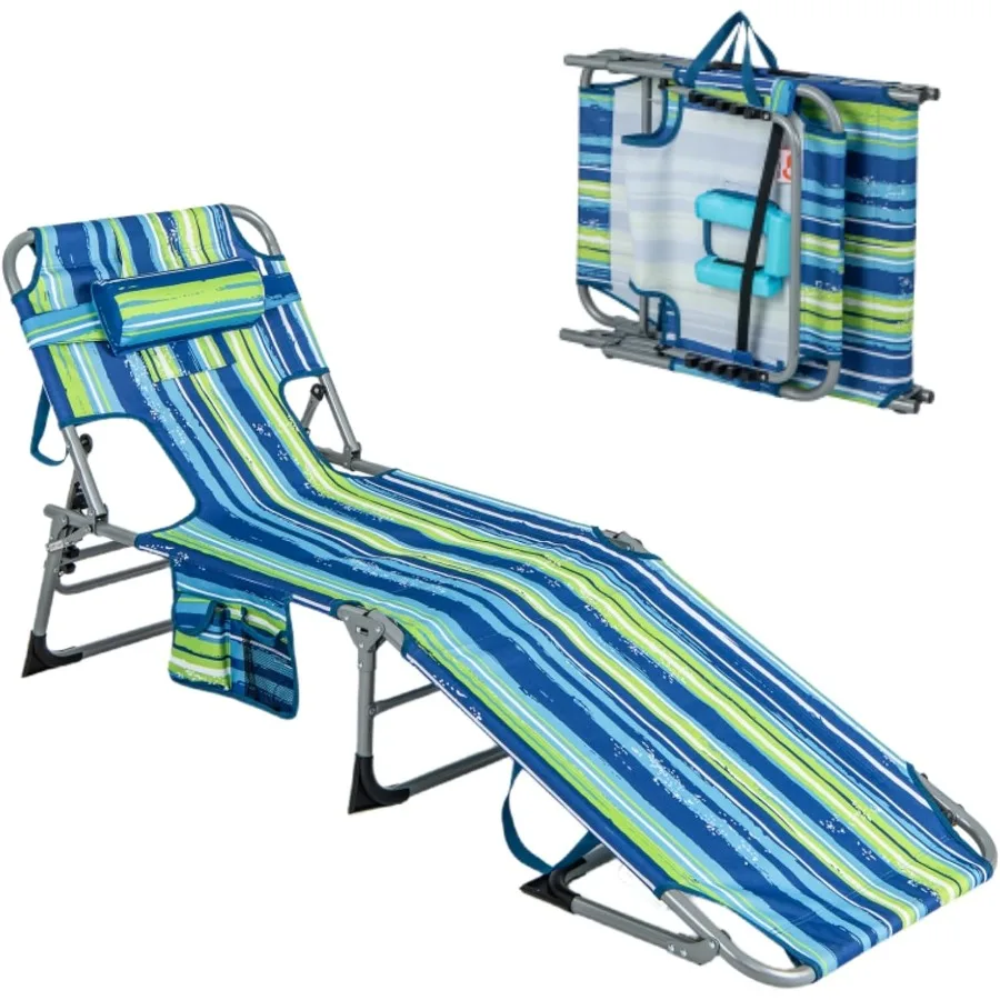 LUARANE Уличное складное кресло для отдыха, регулируемое кресло для загара с отверстием для лица и съемной подушкой, подголовником и ремнем для переноски Portab
LUARANE Уличное складное кресло для отдыха, регулируемое кресло для загара с отверстием для лица и съемной подушкой, подголовником и ремнем для переноски Portab