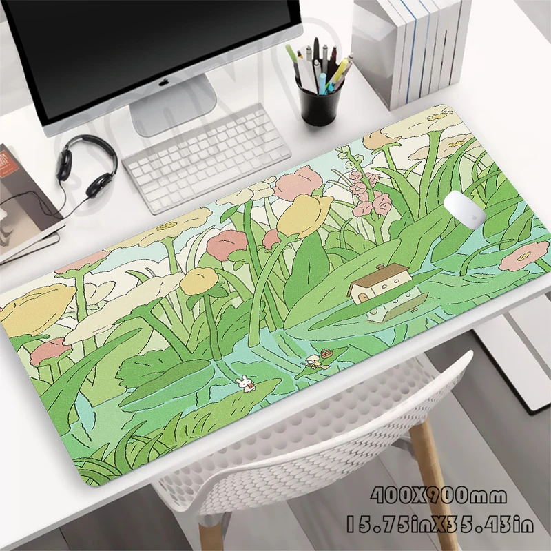 Gamer Mousepad Green Mouse Pad Large Mouse Mat Natural Rubber Table Rug PC Desk Mat Design Desk Pad 100x50cm
Gamer Mousepad Green Mouse Pad Large Mouse Mat Natural Rubber Table Rug PC Desk Mat Design Desk Pad 100x50cm
