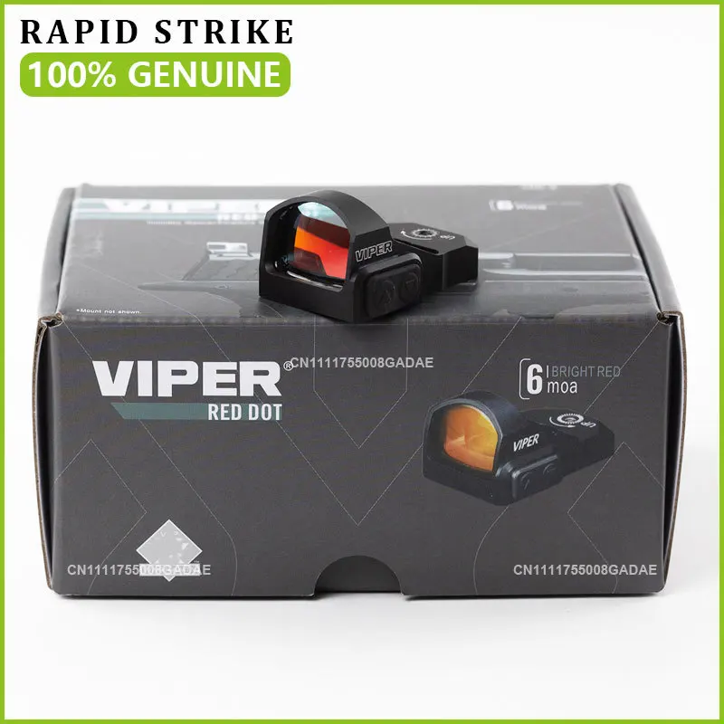 【GENUINE】VIPER VRD-6 Red Dot Sight 6 MOA Compact Pistol Handgun Rifle Reflex Optic Sightscope Shockproof Picatinny Rail Mount
【GENUINE】VIPER VRD-6 Red Dot Sight 6 MOA Compact Pistol Handgun Rifle Reflex Optic Sightscope Shockproof Picatinny Rail Mount