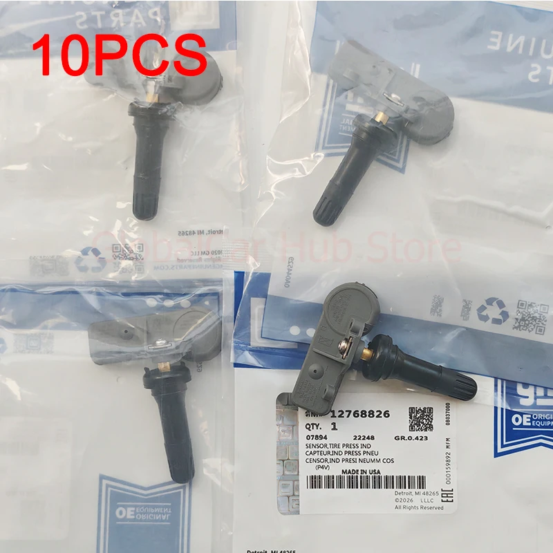 10pcs Programmed TPMS Tire Pressure Monitoring Sensor for Buick Chevy GMC Cadillac 13581558 1278226 13586335 22853741 25920615
10pcs Programmed TPMS Tire Pressure Monitoring Sensor for Buick Chevy GMC Cadillac 13581558 1278226 13586335 22853741 25920615