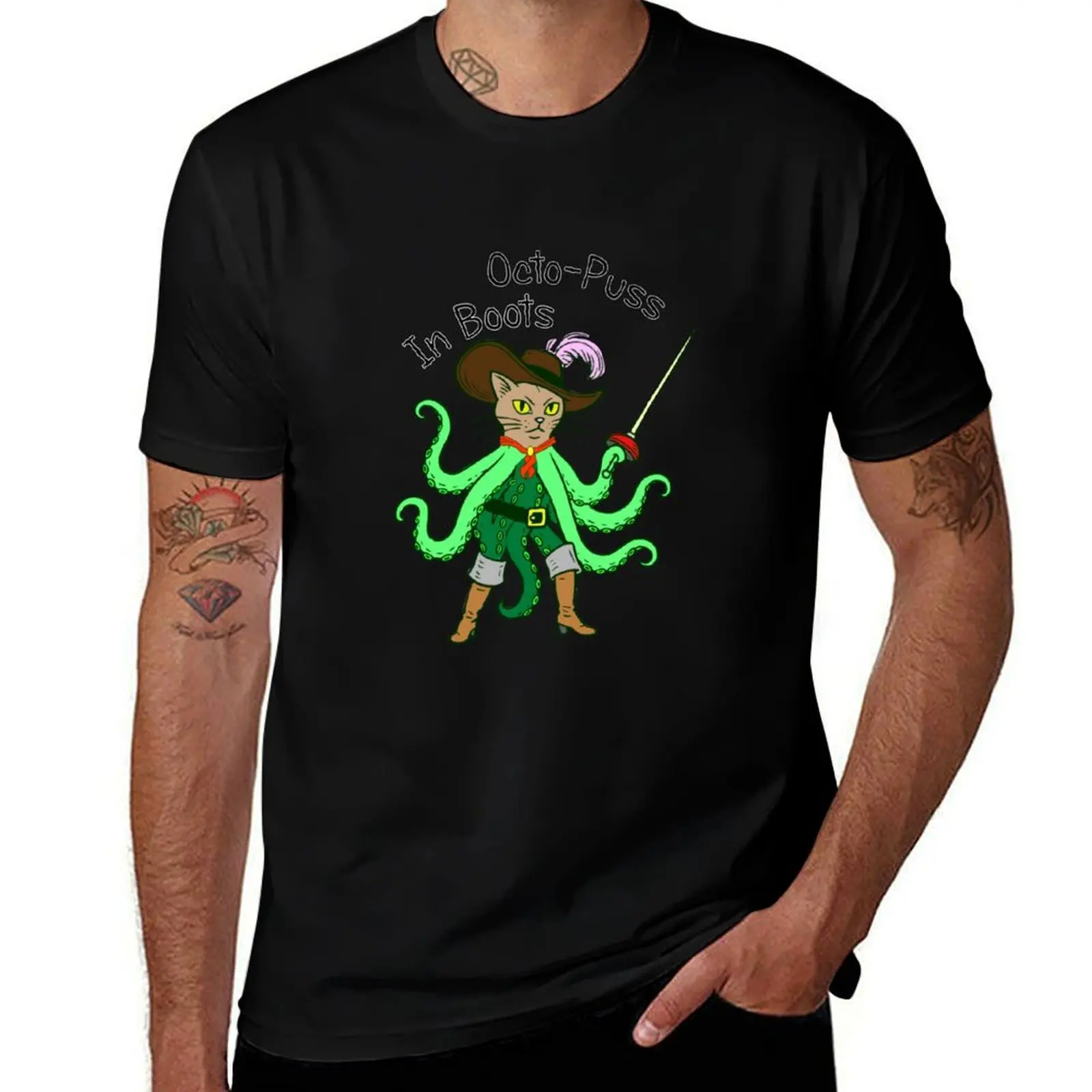 Octopus and a cat Octo puss in Boots T-Shirt tshirts personalised anime stuff new edition mens plain t shirts
Octopus and a cat Octo puss in Boots T-Shirt tshirts personalised anime stuff new edition mens plain t shirts