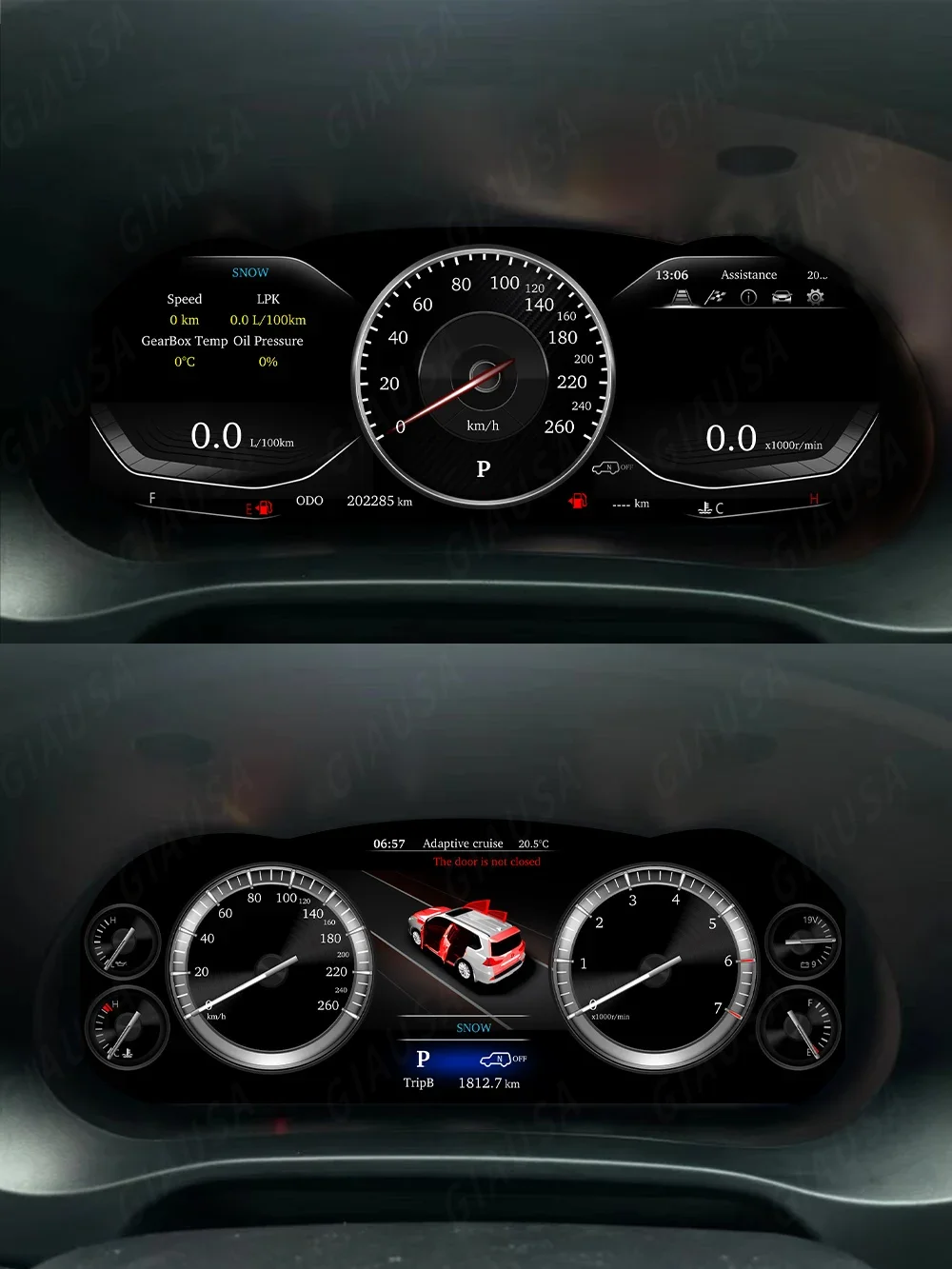 HJ автомобильный ЖК-дисплей, цифровая приборная панель, приборная панель, спидометр, кабина для Toyta Hilux 2015 2016-2020, автоматический счетчик, виртуальный
HJ автомобильный ЖК-дисплей, цифровая приборная панель, приборная панель, спидометр, кабина для Toyta Hilux 2015 2016-2020, автоматический счетчик, виртуальный