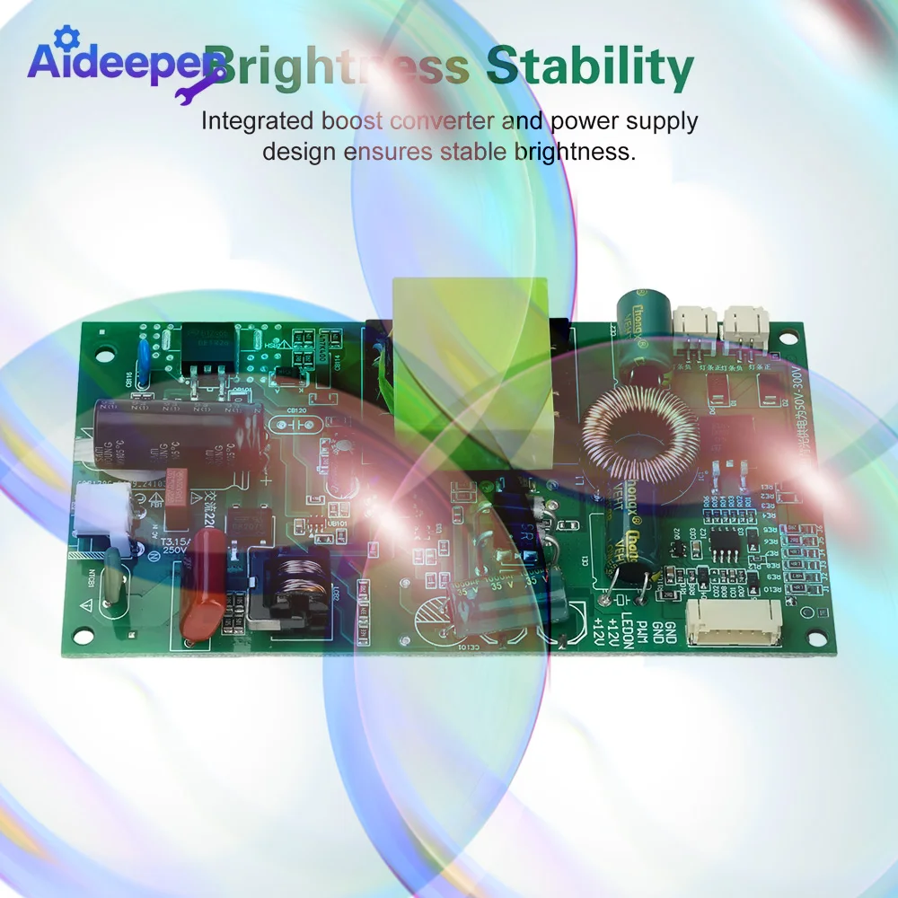 Модуль управления подсветкой для LED/LCD телевизоров 100 Вт, 40-55 дюймов, универсальный драйвер подсветки, модуль повышения мощности для световых панелей
Модуль управления подсветкой для LED/LCD телевизоров 100 Вт, 40-55 дюймов, универсальный драйвер подсветки, модуль повышения мощности для световых панелей