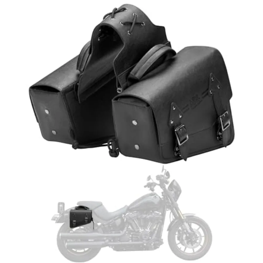 Motorcycle Saddlebags Leather Side Bags 12L Brown Durable Compatible with Sportster 883 1200 Softail Low Rider S Cruiser Dyna V
Motorcycle Saddlebags Leather Side Bags 12L Brown Durable Compatible with Sportster 883 1200 Softail Low Rider S Cruiser Dyna V