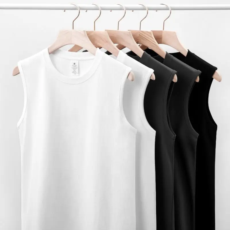 Men's Outer Wear American Heavy Vest Sleeveless T-shirt Fitness Sports Pure Cotton Round Neck Loose Short Sleeve Bodybuilding
Men's Outer Wear American Heavy Vest Sleeveless T-shirt Fitness Sports Pure Cotton Round Neck Loose Short Sleeve Bodybuilding