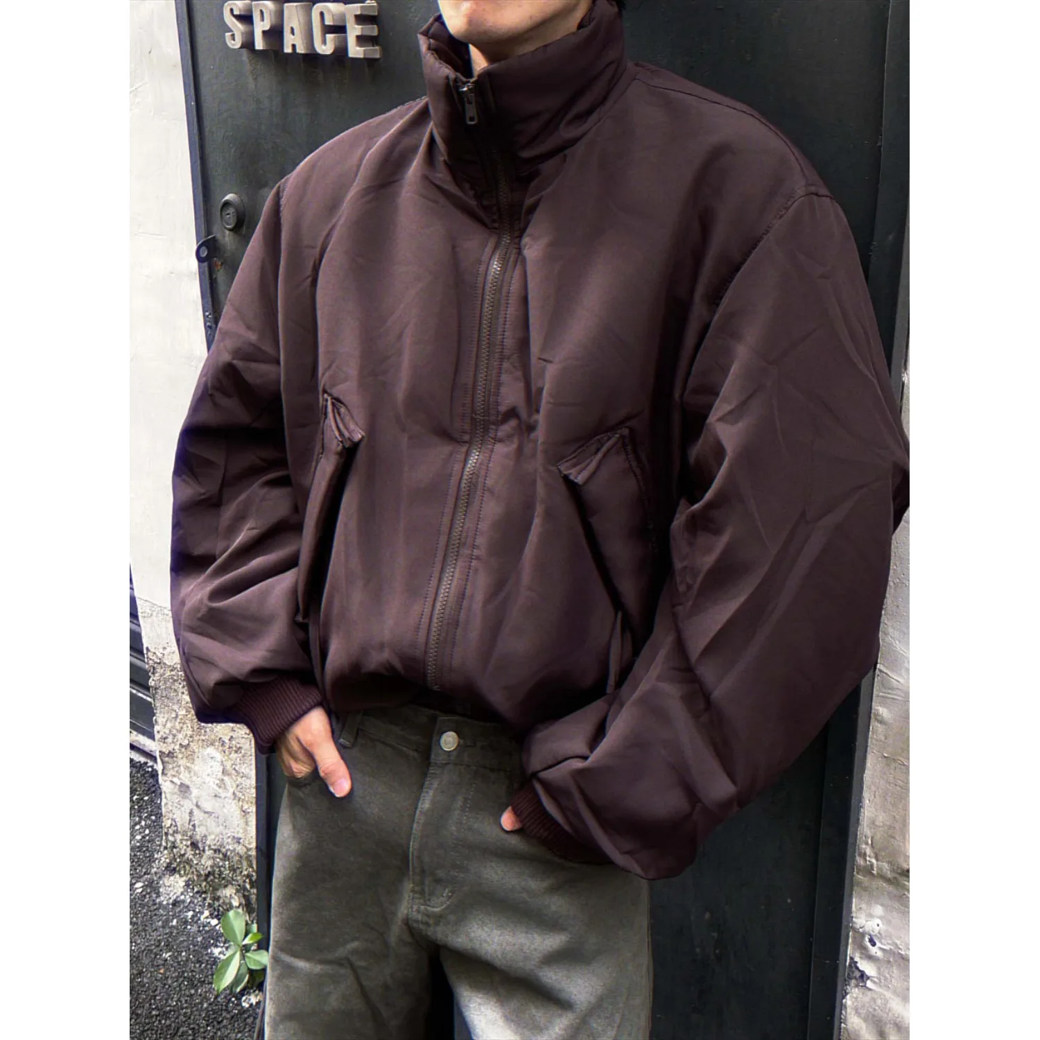 Men's ort Wide Puffer Jaet Autumn Winter Thi Warm Stand Collar Tee-Proof White Du down Bla Outerwear Coat
Men's ort Wide Puffer Jaet Autumn Winter Thi Warm Stand Collar Tee-Proof White Du down Bla Outerwear Coat