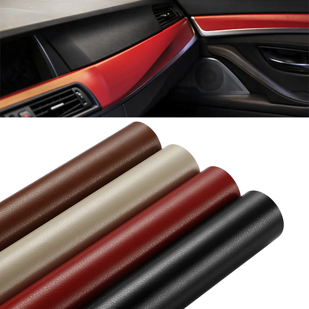 30*100CM Car PVC Leather Vinyl Wrap Vehicle Seat Door Motorcycle Scotter Furniture Decoration Stickers and Decals Auto Accessory
30*100CM Car PVC Leather Vinyl Wrap Vehicle Seat Door Motorcycle Scotter Furniture Decoration Stickers and Decals Auto Accessory